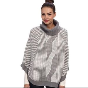Calvin Klein knit poncho